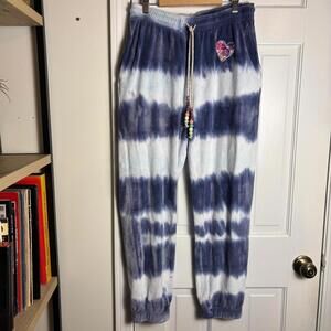 Loveshackfancy NWT Terrycloth Tie Dye Sweatpants